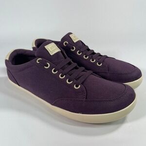 Splay Freestyle 2.0 Grape Purple Canvas Barefoot Sneakers Women's 10, Mens 8